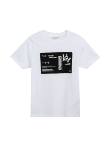 טי בייסיק עם דפוס