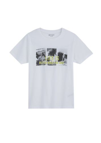 טי בייסיק עם דפוס