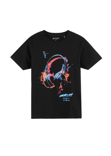 טי בייסיק עם דפוס