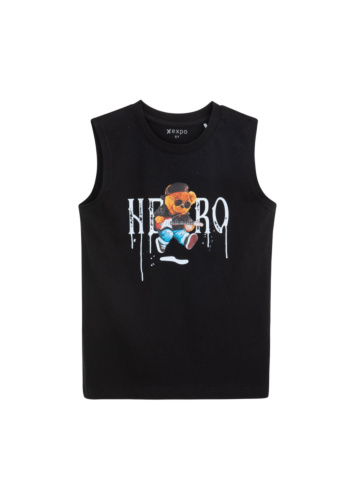 גופיה עם דפוס מדבקה