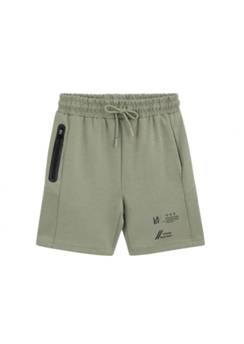 מכנס קצר עם רוכסן צד