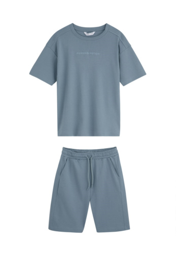 סט אינטרלוק עם ריקמה