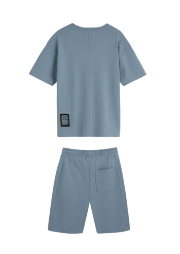 סט אינטרלוק עם ריקמה