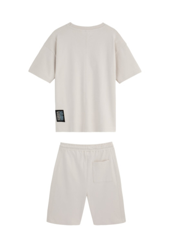 סט אינטרלוק עם ריקמה