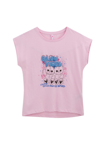 טי שירט עטלף עם דפוס