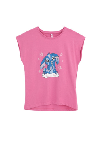 טי שירט עטלף עם דפוס