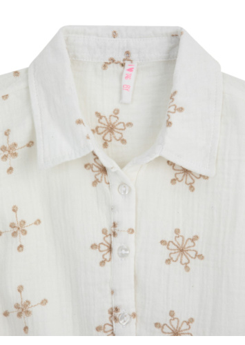 חולצת טטרה עם כפתורים