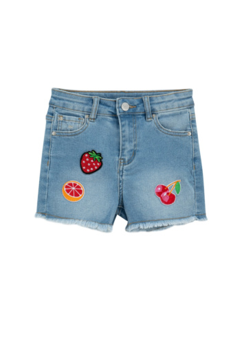 ג'ינס קצר עם רקמה