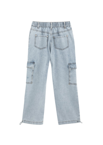 ג'ינס קרגו דק