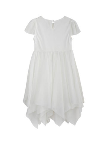 שמלה עם טול ופאייטים