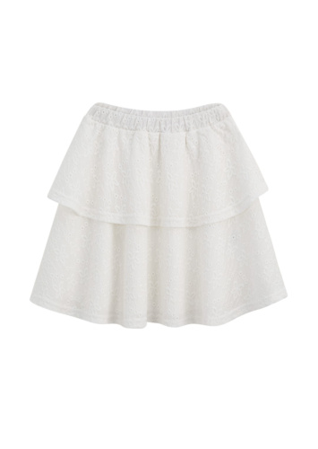 חצאית קומות בד טקסטורה