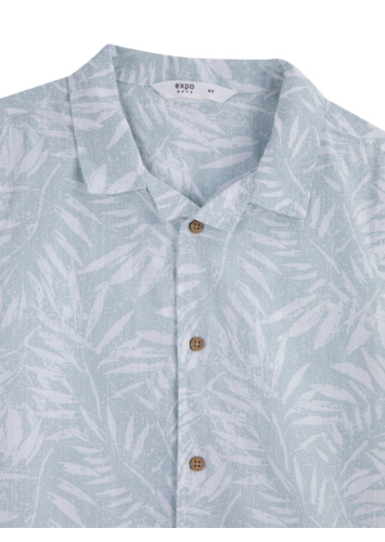 חולצת אריג מודפסת