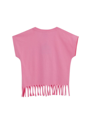 טי שירט BARBI עם פרנזים