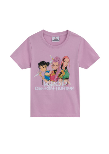 טי שירט KPOP עם קשירה