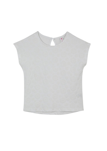 טי שירט עם דפוס לבן