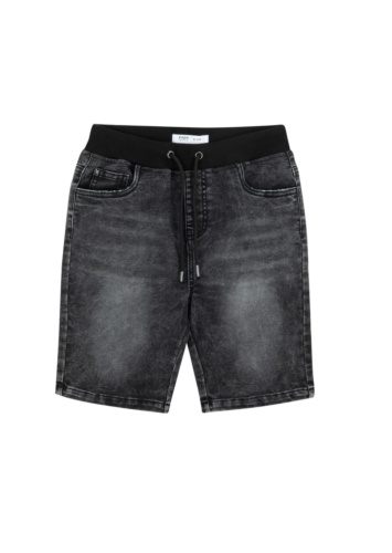 ברמודה ג'ינס עם חגורת ריב