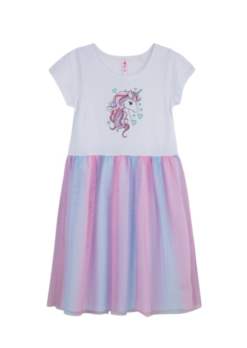 שמלת טול עם דפוס