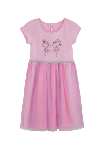 שמלת טול עם דפוס