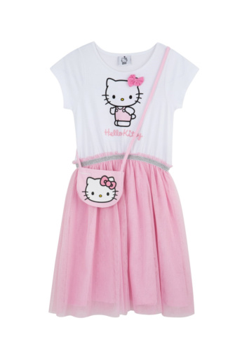 שמלת HELLO KITTY עם תיק