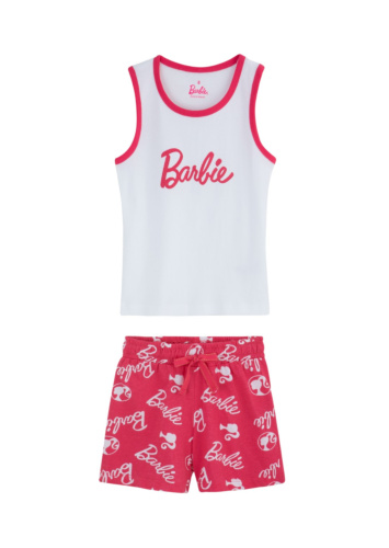 פיג'מת ריב ברבי בנות