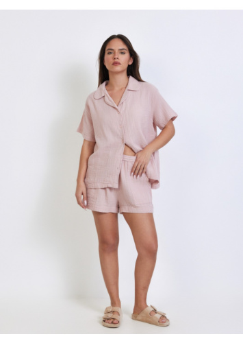 מכנסי טטרה קצרים ורוד