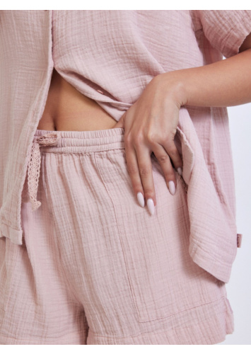 מכנסי טטרה קצרים ורוד