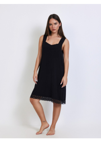 בייבידול ויסקוזהשחור+תחרה