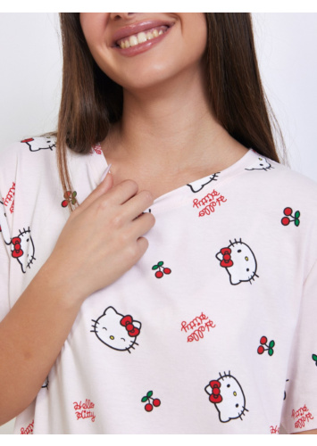 כותנת הלו קיטי ש.קצר