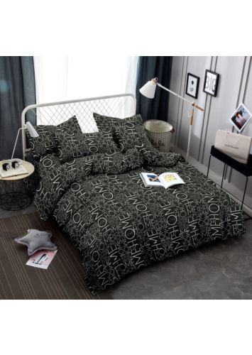 סט זוגי 200*160 מייקרופייבר HOME