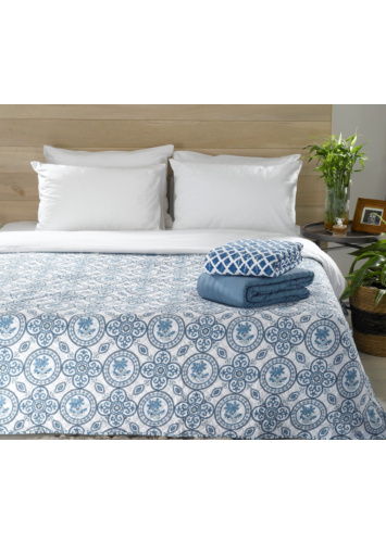 שמיכת קיץ זוגית BLUE 220*200
