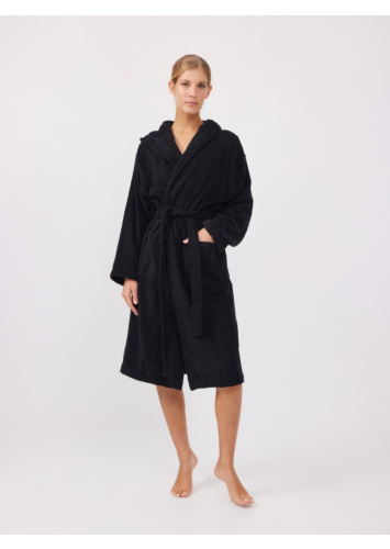 חלוק מגבת עם קפוצון %100 כותנה