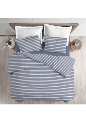 סט מיטה וחצי מיקרו מודפס