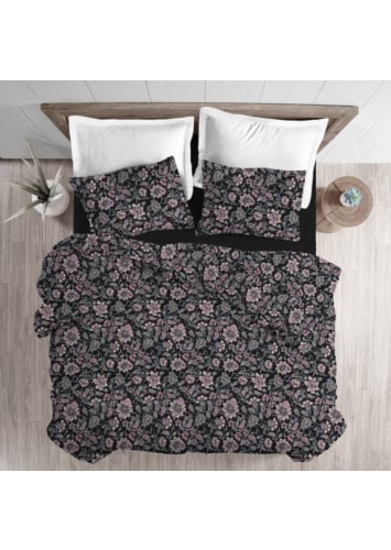 סט מיטה זוגי מיקרו מודפס