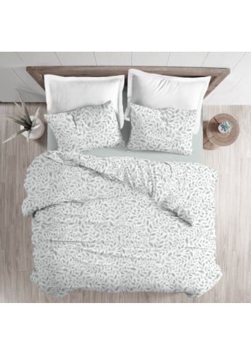 סט מיטה זוגי מיקרו מודפס