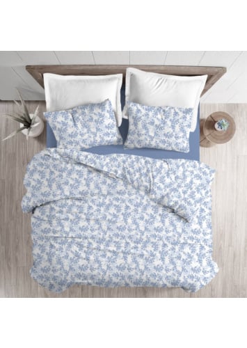 סט מיטה זוגי מיקרו מודפס