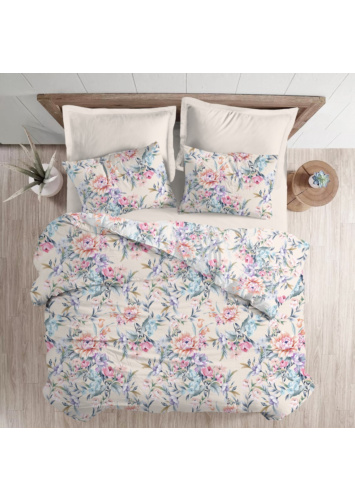 סט מיטה וחצי מיקרופייבר 200*120 SPRING