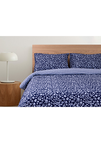 סט מצעים GAP זוגי blue flowers 160*200
