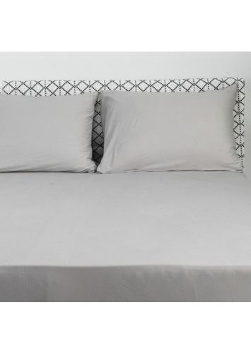 סט מצעים חלקי זוגי 100% כותנה ג'רסי 160/200