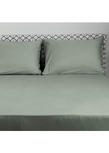 סט מצעים חלקי זוגי 100% כותנה ג'רסי 160/200