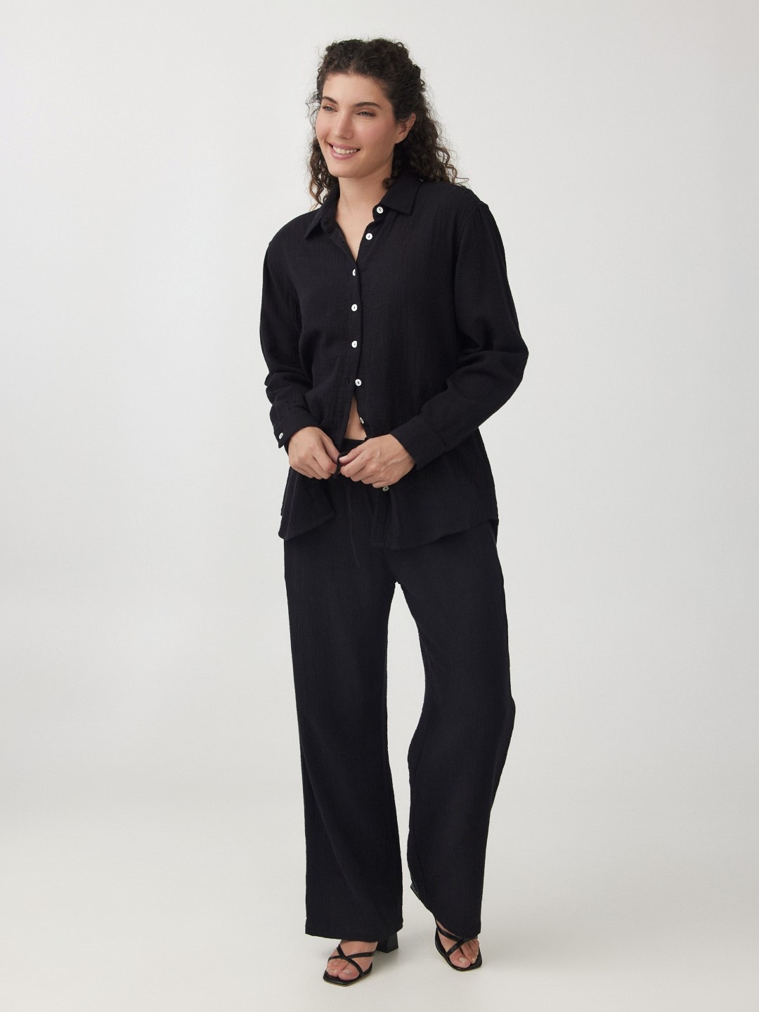 חולצה מכופתרת לוסיה