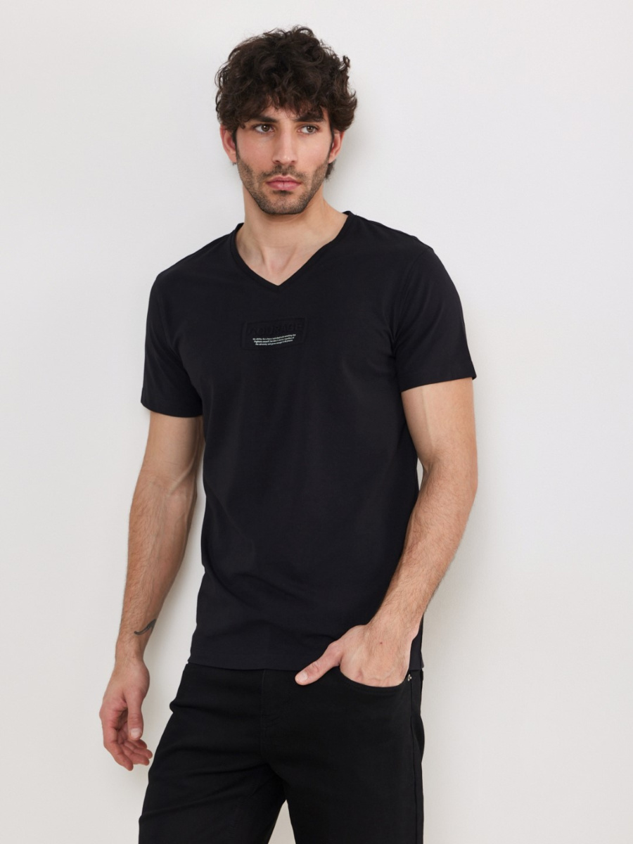 טישרט לייקרה וי דפוס HD main product photo