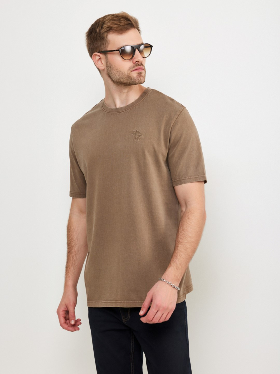 טישרט שטופה עם רקמה main product photo