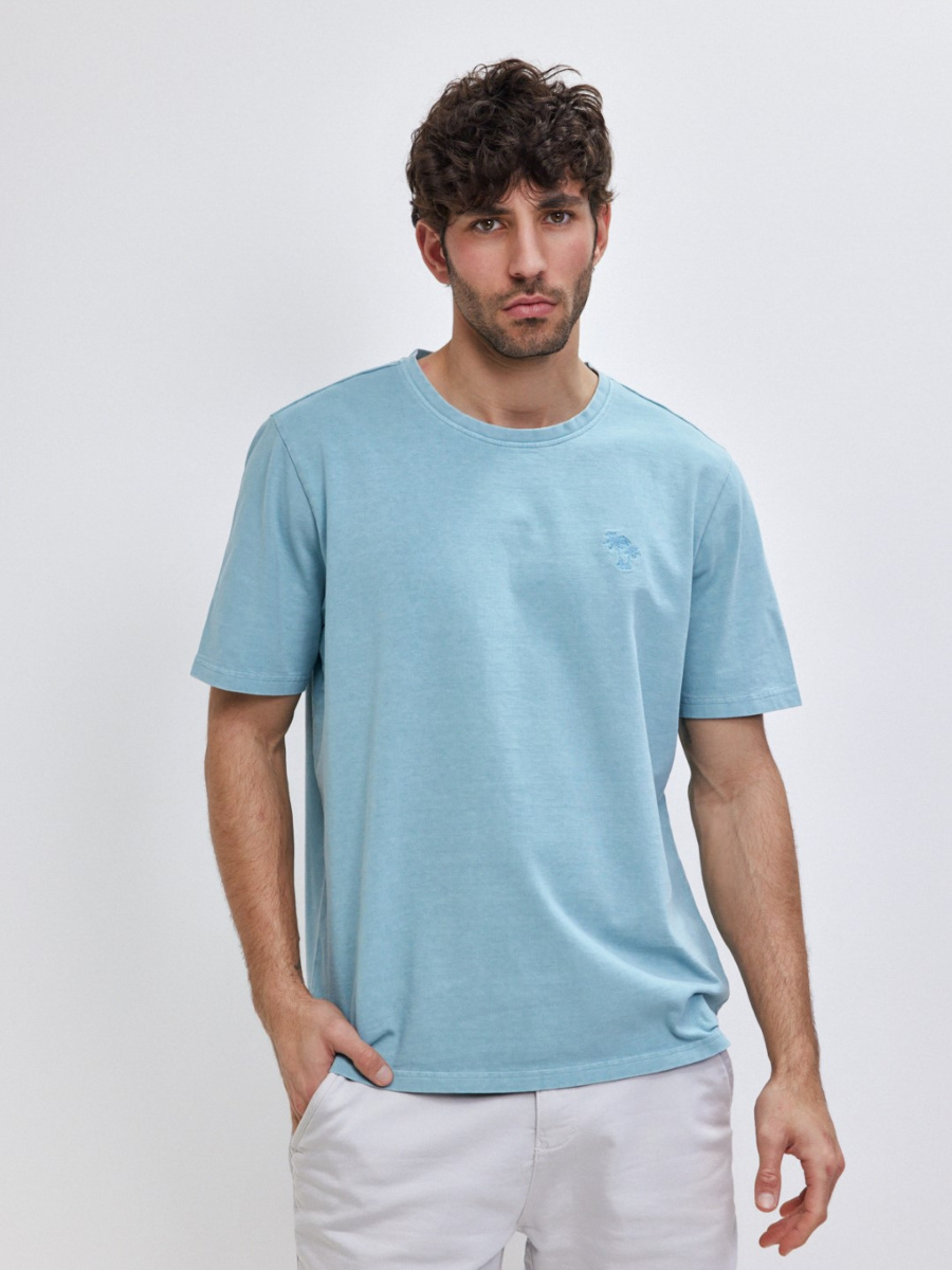 טישרט שטופה עם רקמה main product photo