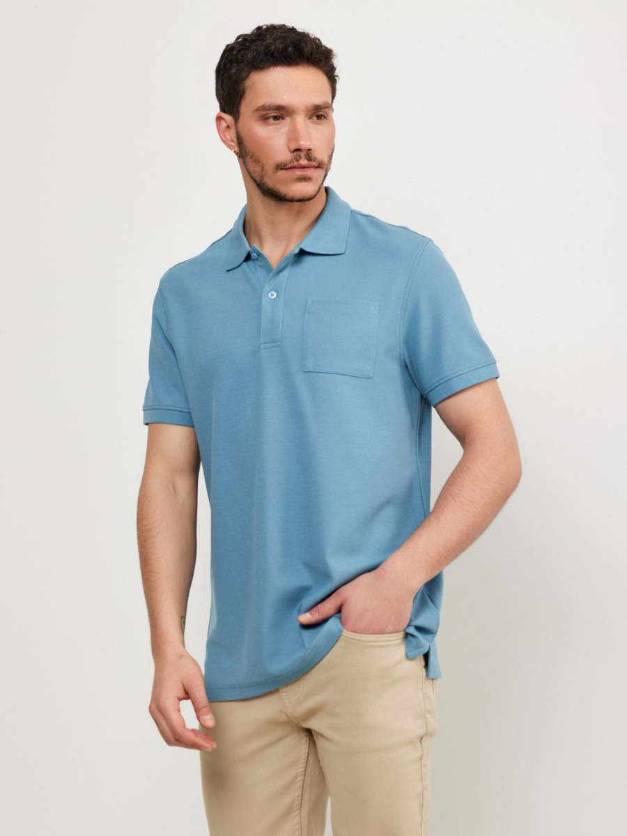 חולצת פולו פיקה עם כיס main product photo