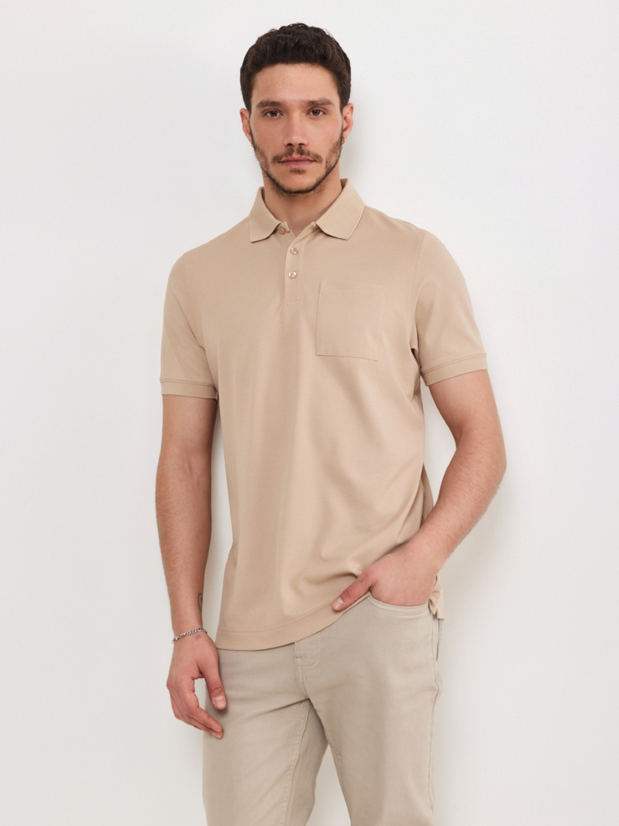 חולצת פולו עם כיס main product photo