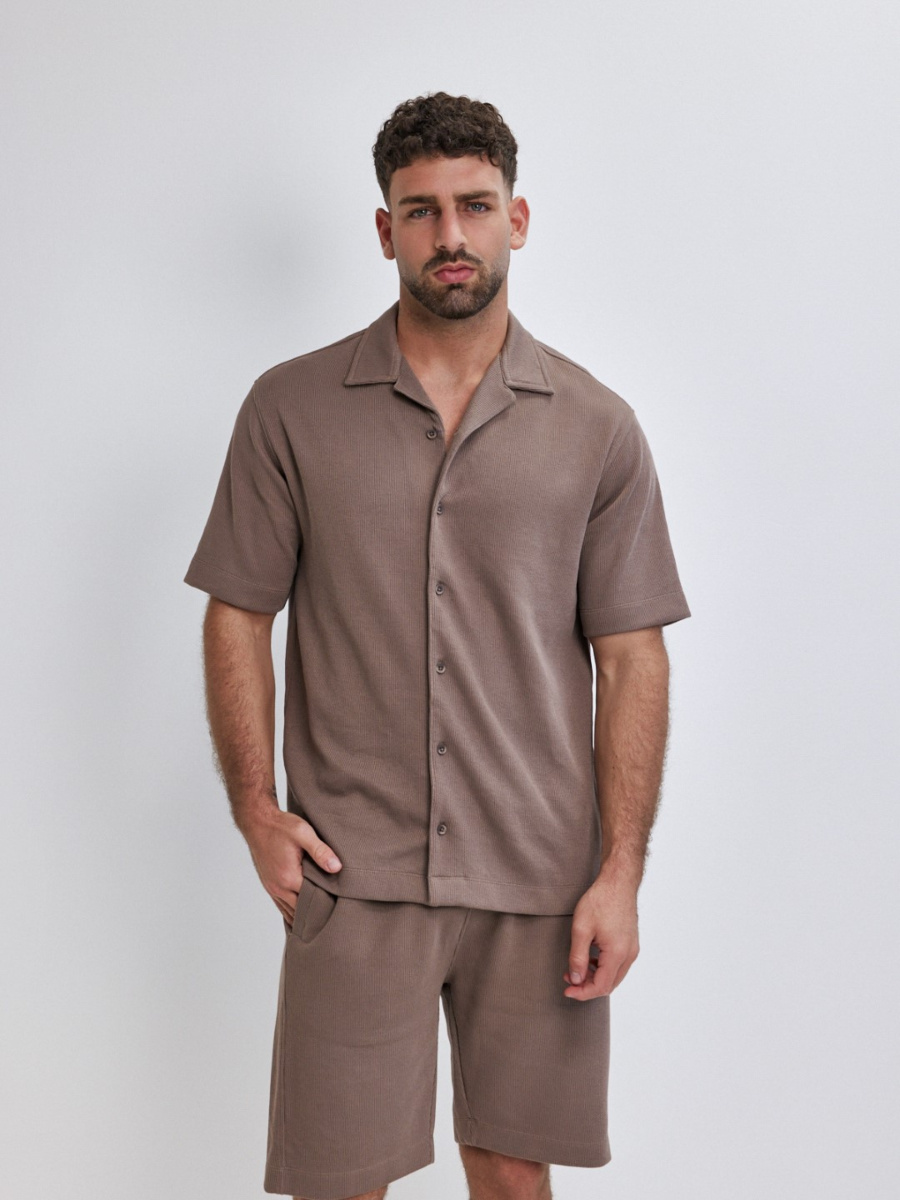 חולצת סריג מכופתרת main product photo