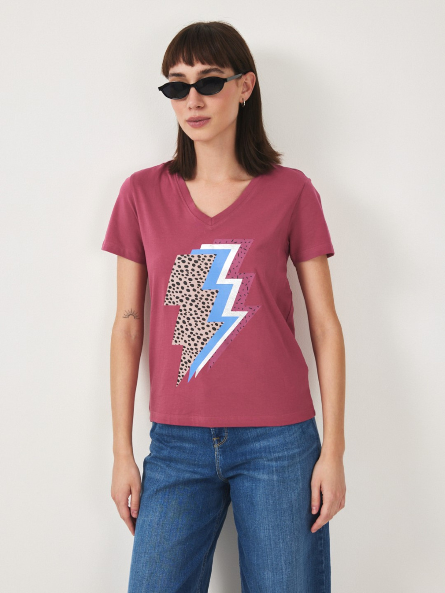 טי אוליביה מחשוף V main product photo