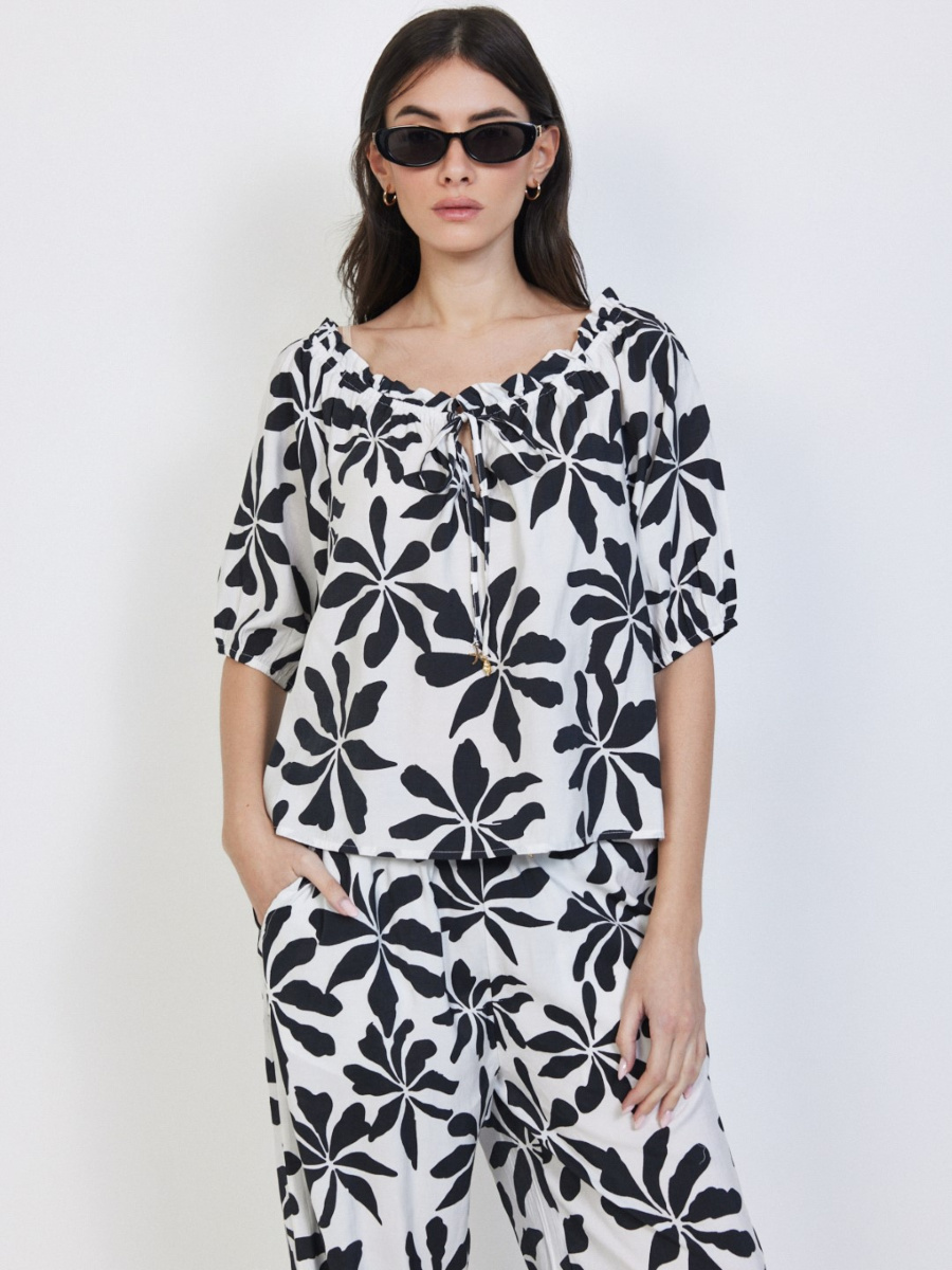 חולצה שרוול קצר מודפסת main product photo