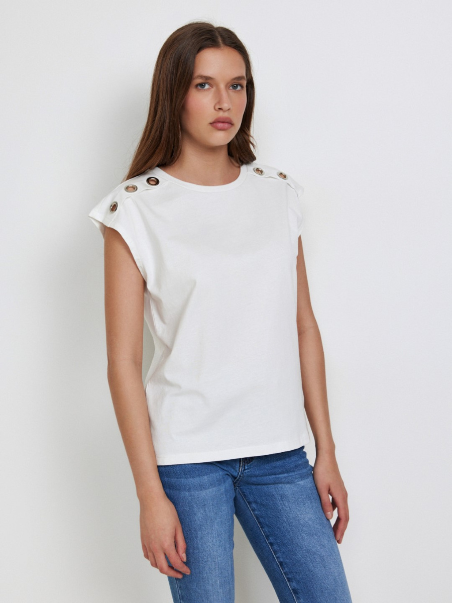 טי קימונו עיניות בכתפיים main product photo