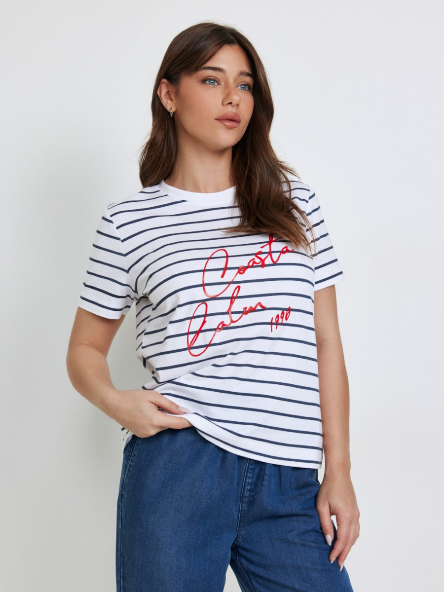 טי פסים עם דפוס main product photo